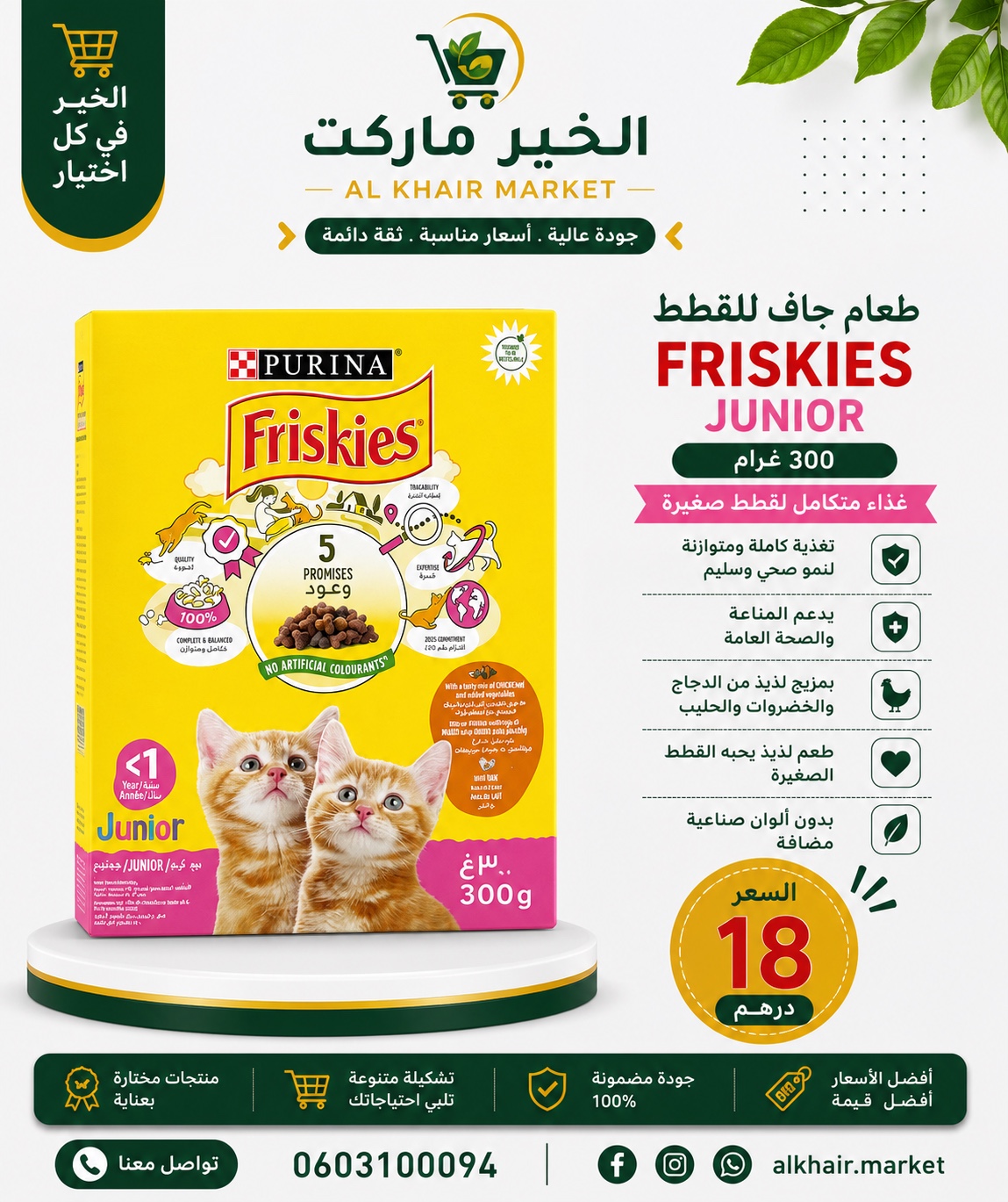 Friskies Junior طعام القطط، صورة 1